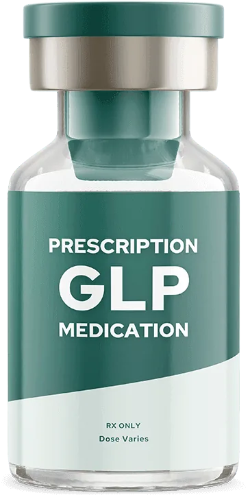 Prescription GLP medication vial